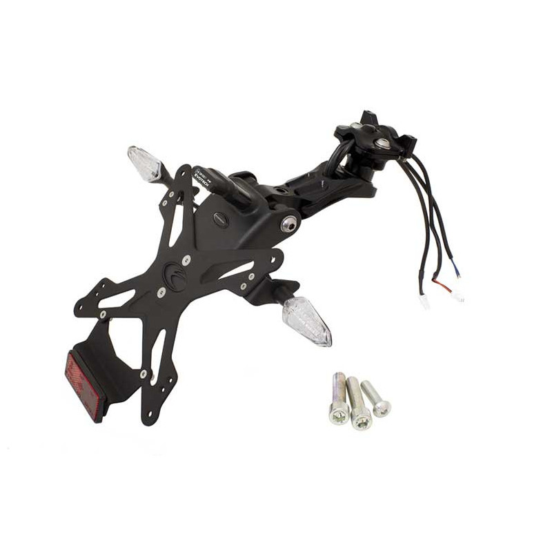 MV AGUSTA RIVALE 800 SUPPORT DE PLAQUE REGLABLE