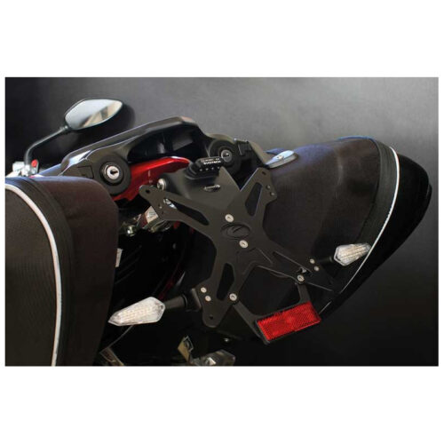 MV AGUSTA STRADALE 800 SUPPORT DE PLAQUE REGLABLE