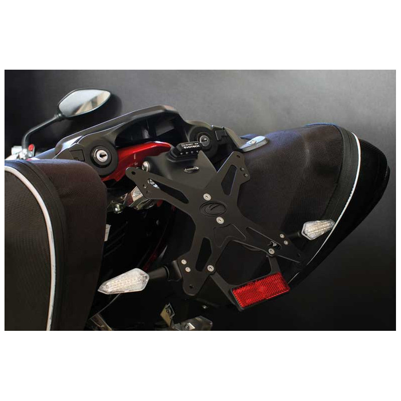 MV AGUSTA STRADALE 800 SUPPORT DE PLAQUE REGLABLE