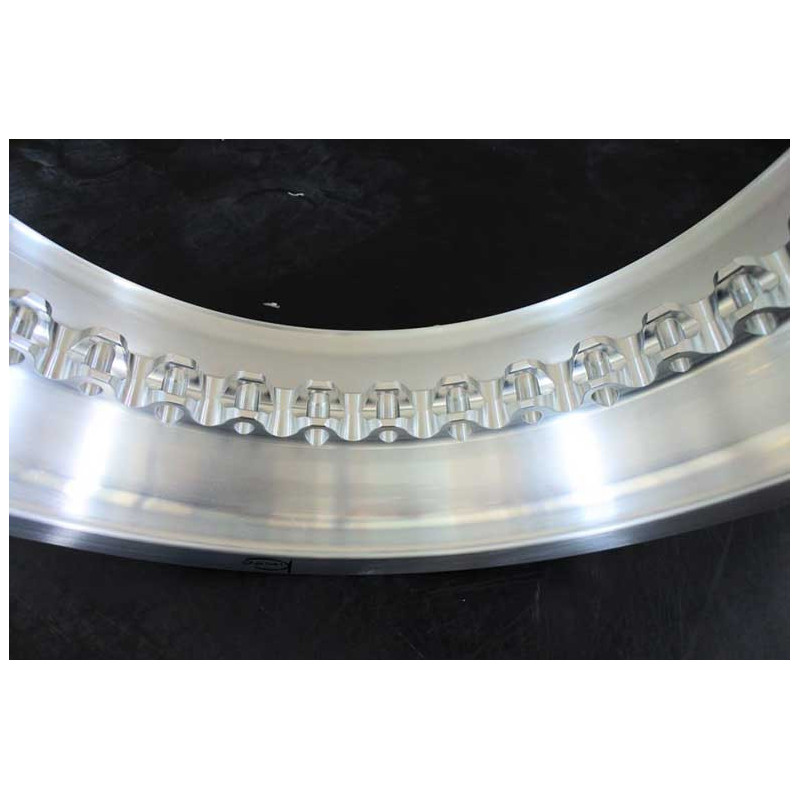 OPTION CERCLE ALUMINIUM DIAMANTÉ AVEC VERNI DE PROTECTION