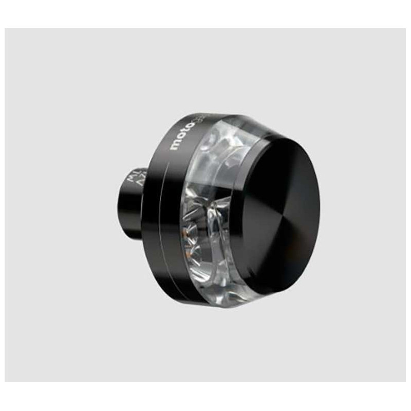 Paire adaptateur avec clignos MOBLAZE pour retro embout guidon Yamaha Tracer