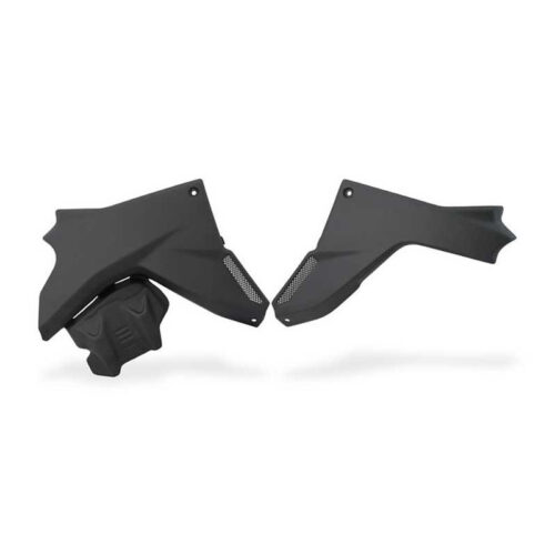 PAIRE CACHE MOTEUR SUPERIEUR CNC RACING DUCATI MULTISTRADA V4 CARBONE MAT