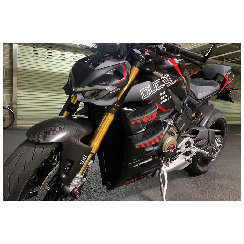 PAIRE D ECOPE DE RADIATEUR DUCATI STREETFIGHTER V4