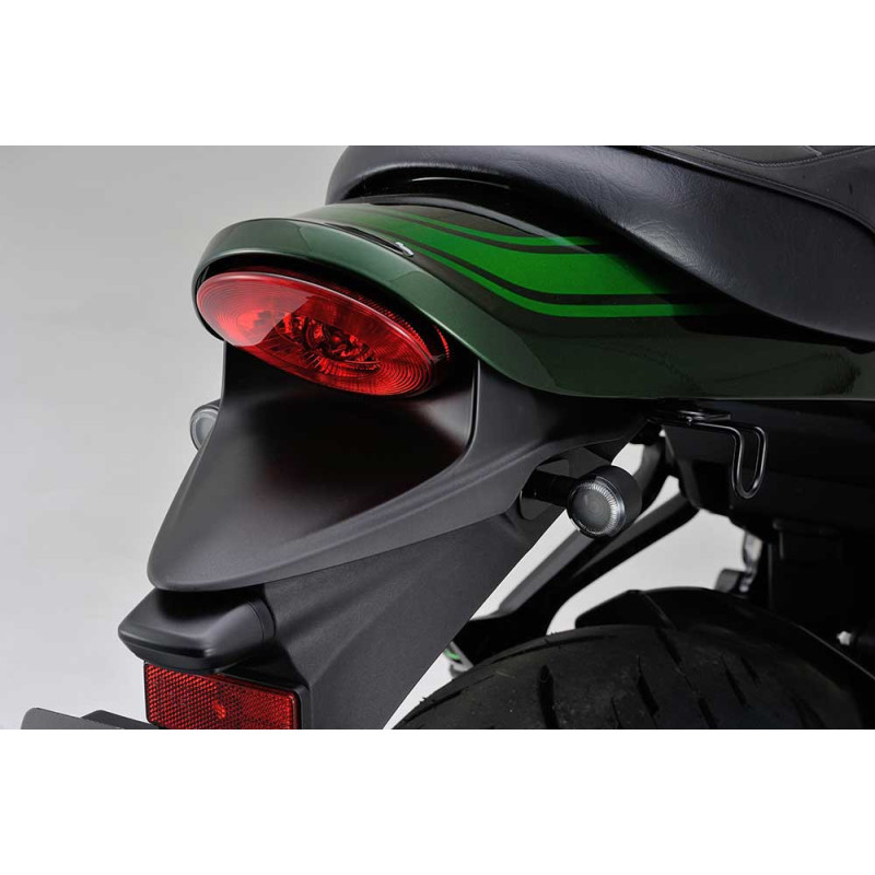 PAIRE DE CLIGNOTANT D-LIGHT SOL NOIR VERRE FUME
