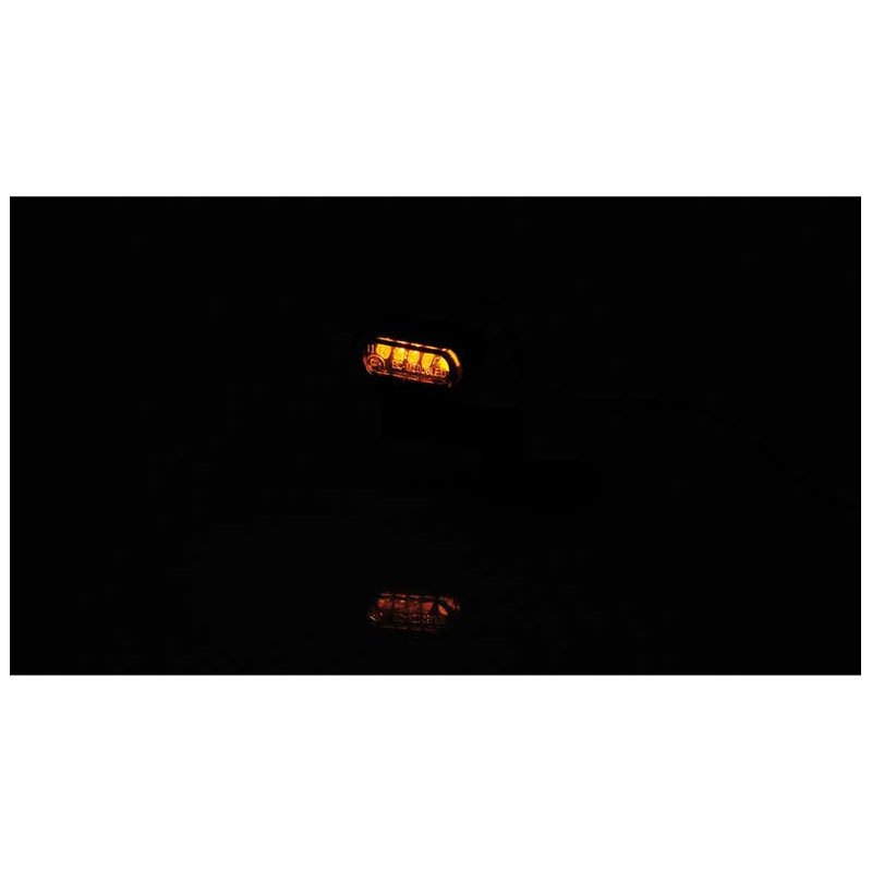 PAIRE DE CLIGNOTANT LED AVEC SUPPORT MONTAGE RETROVISEUR