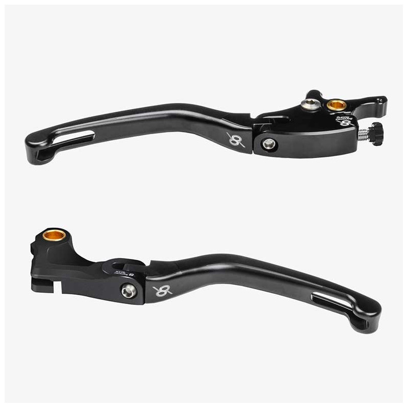 PAIRE DE LEVIERS ALUMINIUM BONAMICI RACING