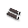 PAIRE DE POIGNEE 22MM ALUMINIUM DAYTONA MARRON, 125MM