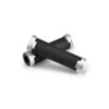 PAIRE DE POIGNEE 25,4MM ALUMINIUM DAYTONA NOIR, 125MM