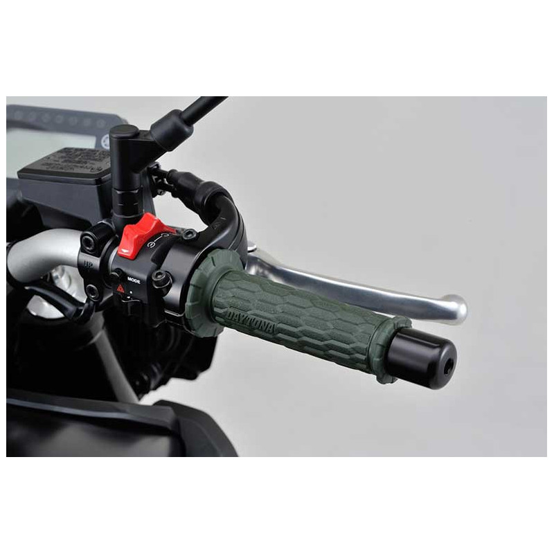 PAIRE DE POIGNEE DAYTONA GRIPPYGRIP 22 MM NOIR