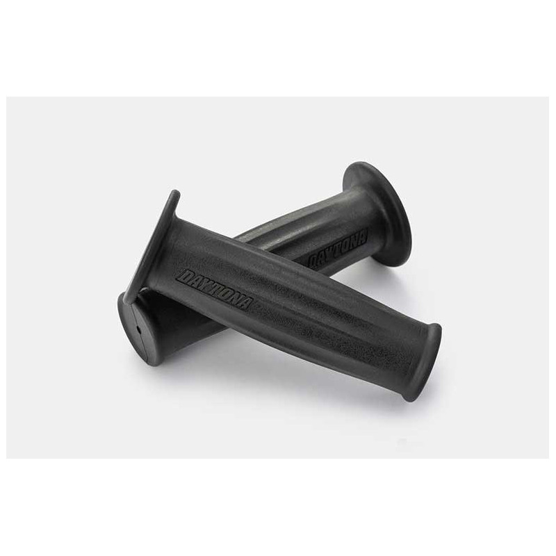 PAIRE DE POIGNEES DAYTONA GRIPPYGRIP NOIRES 25.4MM