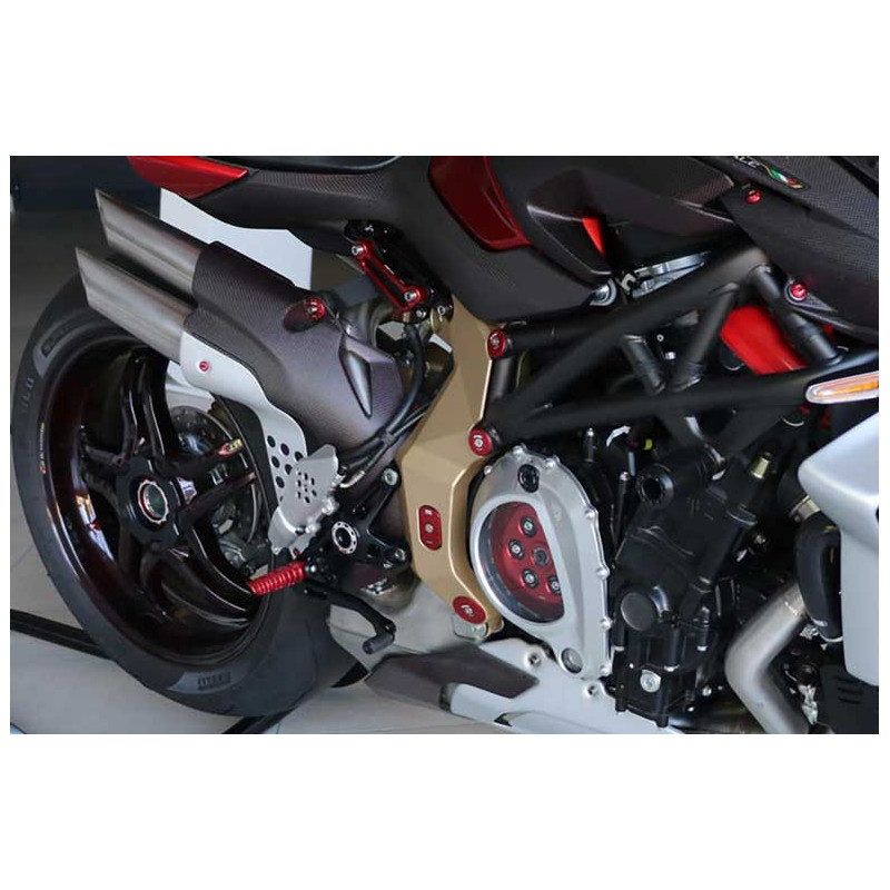 PAIRE DE REPOSES PIEDS POUR PLATINE D'ORIGINE MV AGUSTA