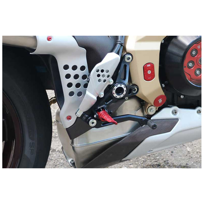 PAIRE DE REPOSES PIEDS POUR PLATINE D'ORIGINE MV AGUSTA