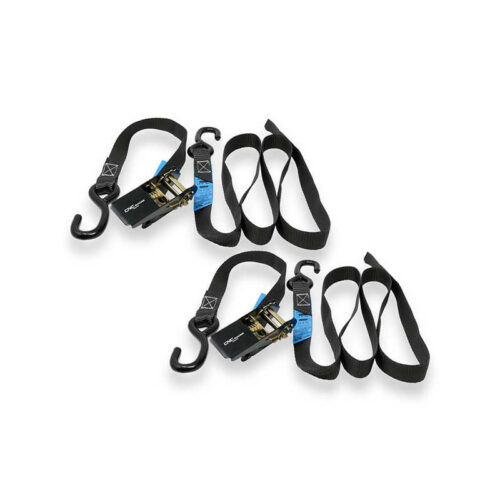 PAIRE DE SANGLE MOTO A CROCHET CNC RACING