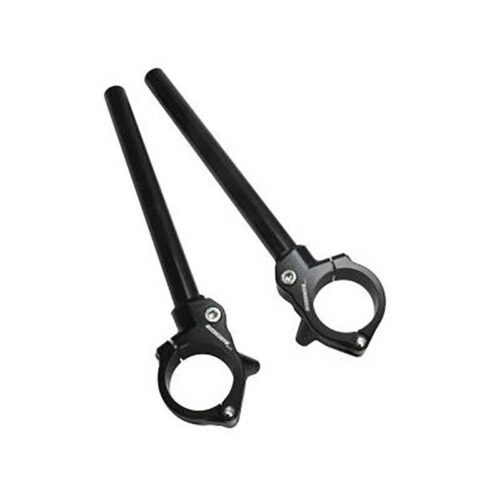 PAIRE DEMI GUIDON ALUMINIUM DROIT ACCOSSATO REGLABLES