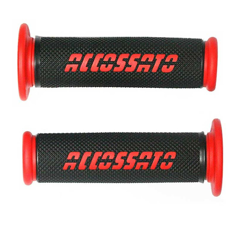 PAIRE POIGNEE RACING LOGO ACCOSSATO