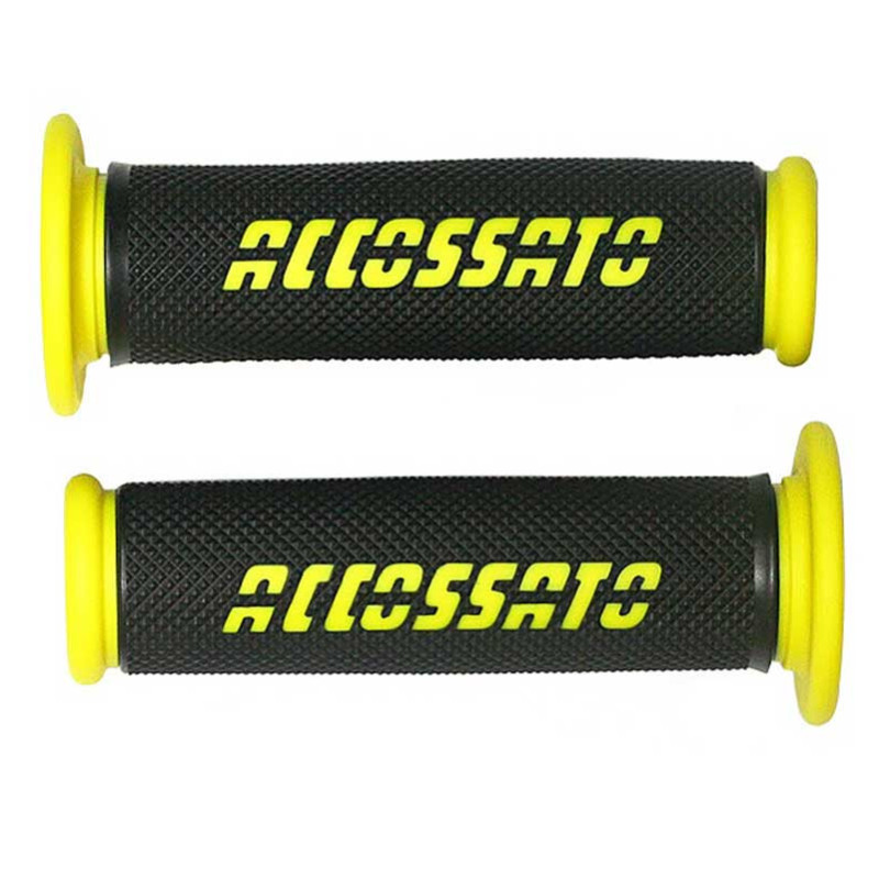 PAIRE POIGNEE RACING LOGO ACCOSSATO