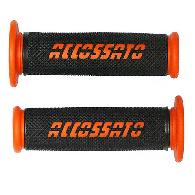 PAIRE POIGNEE RACING LOGO ACCOSSATO