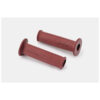 PAIRE POIGNEESGGD-DELTA 22MM NOIR ROUGE,123MM,PERCEES
