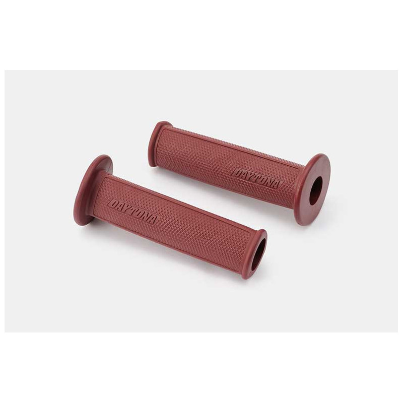 PAIRE POIGNEESGGD-DELTA 22MM NOIR ROUGE