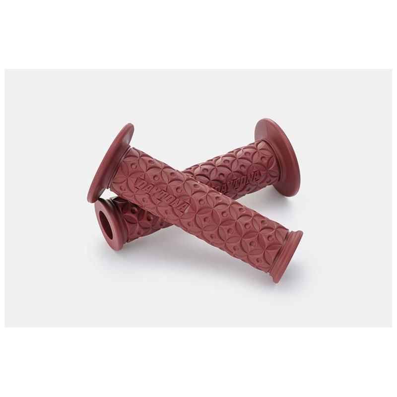 PAIRE POIGNEESGGD-NINJA 22MM NOIR ROUGE