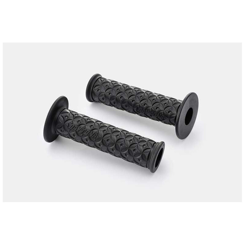 PAIRE POIGNEESGGD-NINJA 22MM NOIR,125MM,PERCEES