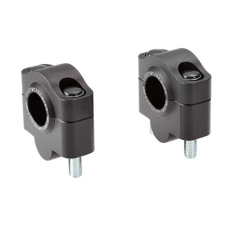 Paire rehausseurs de guidon 25mm pour guidon 22mm Paire rehausseurs de guidon 25mm pour guidon 22mm