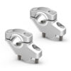 PAIRE REHAUSSEURS DE GUIDON 30 MM AVEC DÉPORT 21 MM POUR GUIDON 22 MM