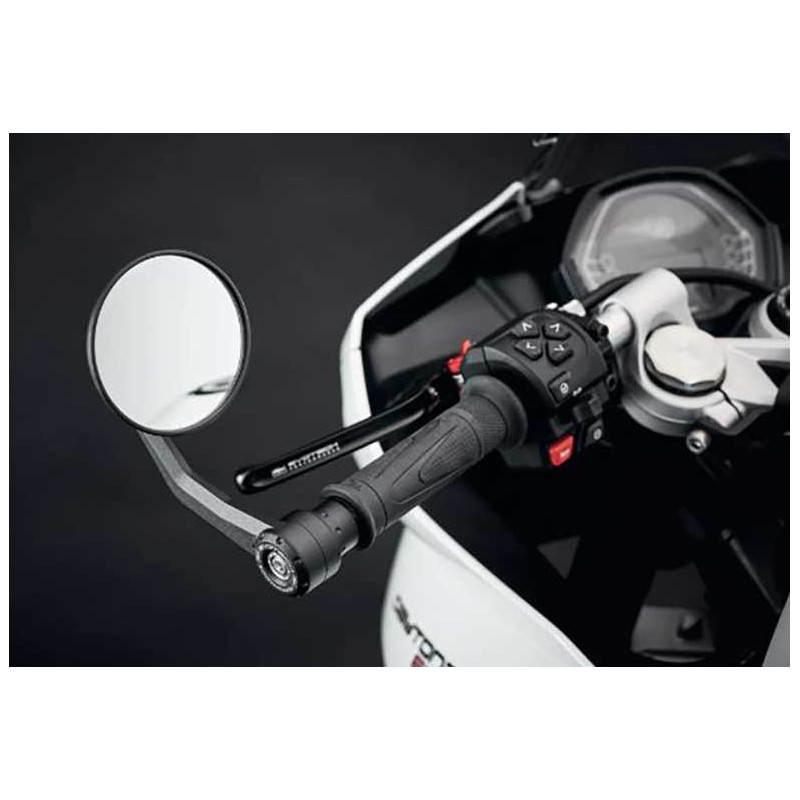 PAIRE RETROVISEURS ET PROTECTION DE LEVIER DE FREIN EVOTECH PERF TRIUMPH DAYTONA
