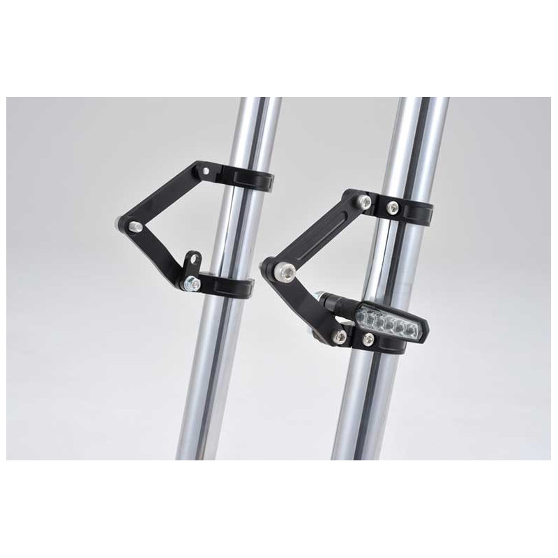 PAIRE SUPPORTS DE PHARE ALUMINIUM DIA.35MM, REGLABLE