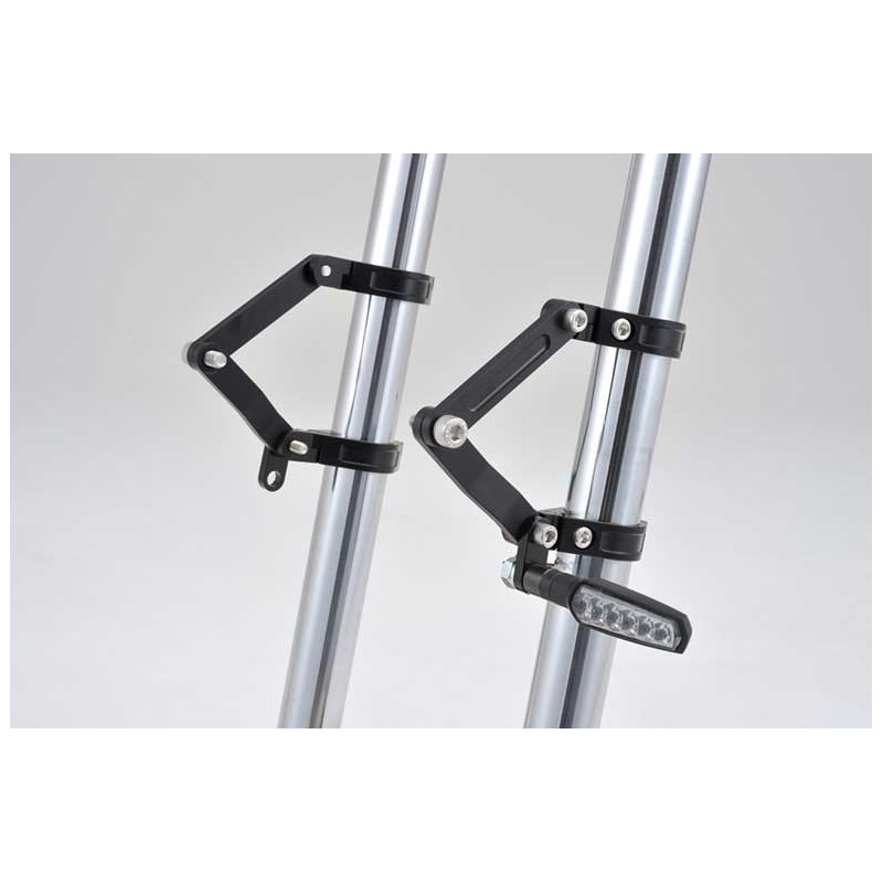 PAIRE SUPPORTS DE PHARE ALUMINIUM DIA.41MM, REGLABLE