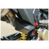 PARE CHALEUR POSTERIEUR CARBONE MAT CNC RACING Ducati Hypermotard 698 Mono