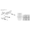 PARE TALON CARBONE COMMANDES RECULEES BONAMICI PIECE DETACHEE