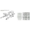 PARE TALON CARBONE COMMANDES RECULEES BONAMICI PIECE DETACHEE