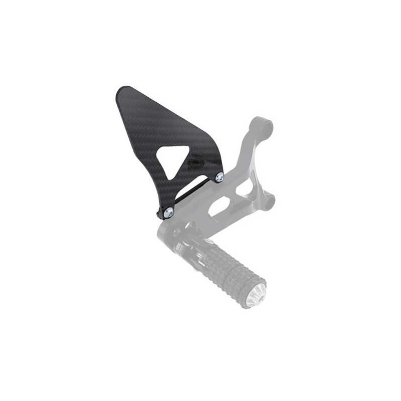 Pare talon Droit en carbone pour PE227 CNC racing MV Agusta