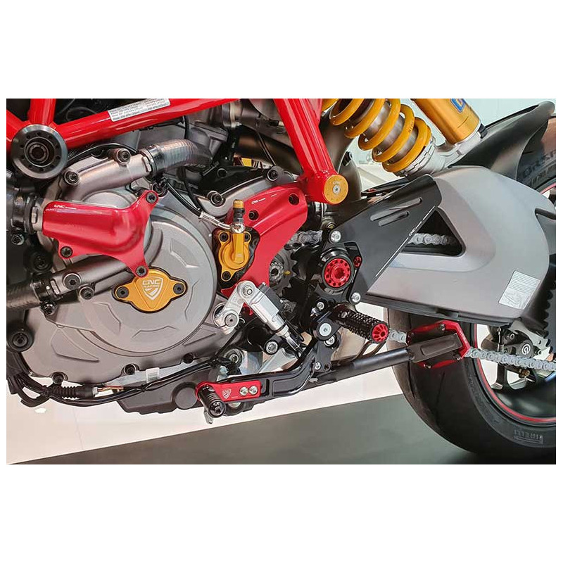 PARE TALON NOIR CNC RACING POUR DUCATI HY 950