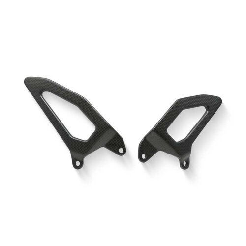 PARE TALONS COMMANDES RECULEES CNC RACING DUCATI PANIGALE V4 CARBONE MAT
