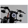 Phare noir LED 135mm Daytona fixation dessous