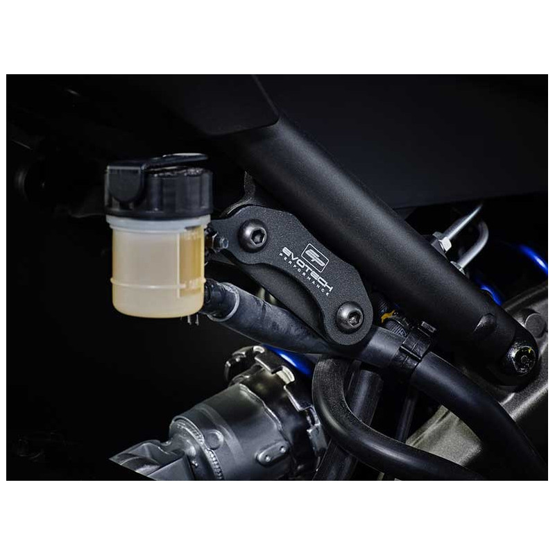 PLAQUE CACHE FIXATION REPOSE PIED PASSAGER YAMAHA MT 09