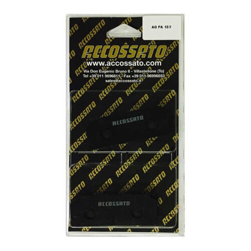 PLAQUETTES DE FREIN ACCOSSATO AGPA 137 ZXC