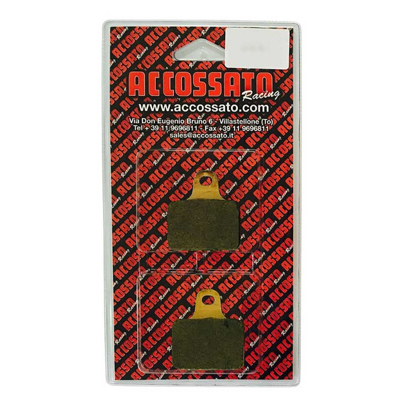 PLAQUETTES DE FREIN ACCOSSATO EV2
