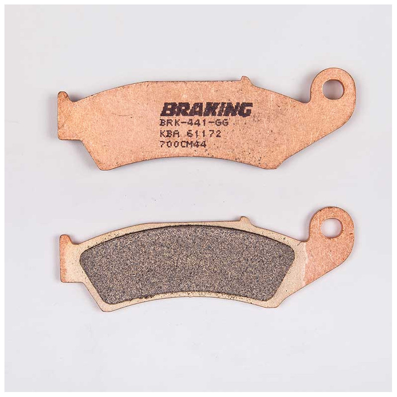 PLAQUETTES DE FREIN FRITTÉS OFFROAD CM44 BRAKING PLAQUETTES DE FREIN FRITTÉS OFFROAD CM44 BRAKING