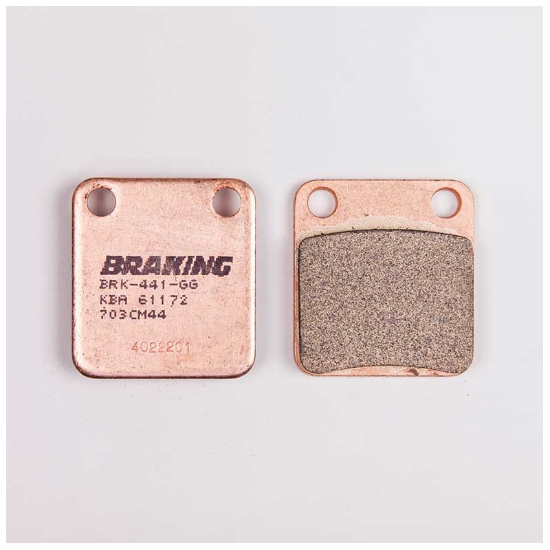PLAQUETTES DE FREIN FRITTÉS OFFROAD CM44 BRAKING PLAQUETTES DE FREIN FRITTÉS OFFROAD CM44 BRAKING