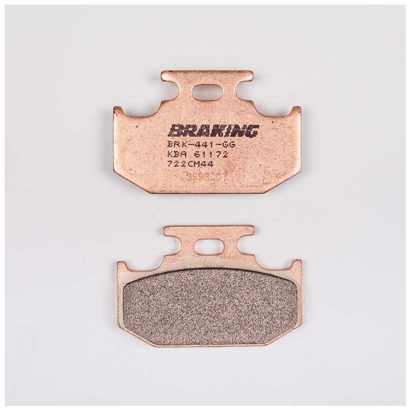 PLAQUETTES DE FREIN FRITTÉS OFFROAD CM44 BRAKING PLAQUETTES DE FREIN FRITTÉS OFFROAD CM44 BRAKING