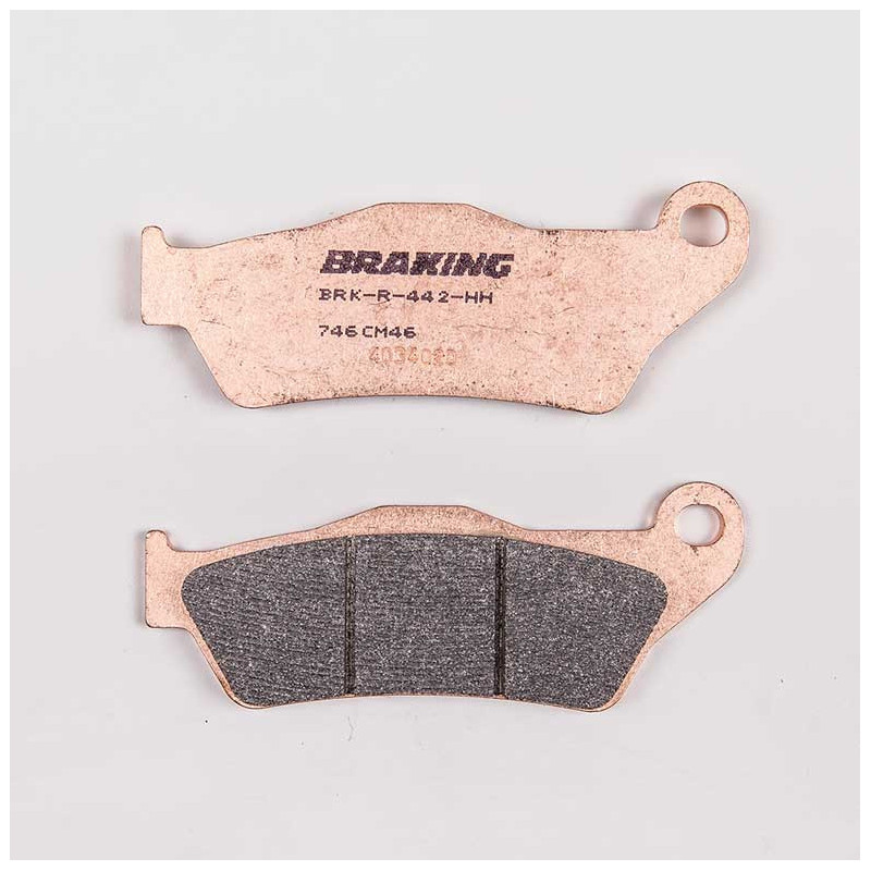 PLAQUETTES DE FREIN FRITTÉS OFFROAD CM46 BRAKING PLAQUETTES DE FREIN FRITTÉS OFFROAD CM46 BRAKING