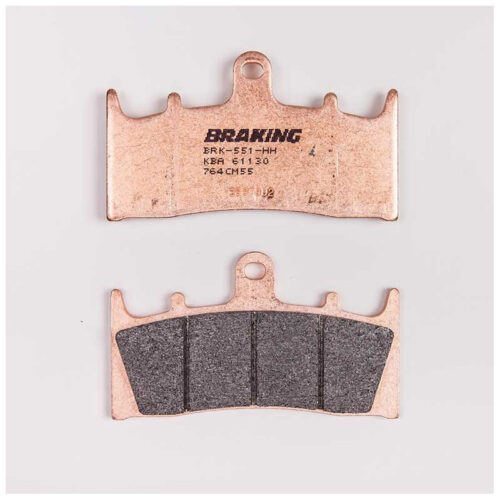 PLAQUETTES DE FREIN FRITTÉS TRAIL/TOURING CM55 BRAKING