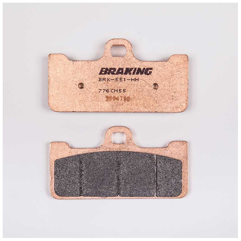 PLAQUETTES DE FREIN FRITTÉS TRAIL/TOURING CM55 BRAKING PLAQUETTES DE FREIN FRITTÉS TRAIL/TOURING CM55 BRAKING
