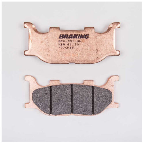 PLAQUETTES DE FREIN FRITTÉS TRAIL/TOURING CM55 BRAKING