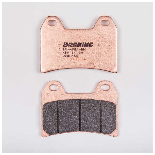 PLAQUETTES DE FREIN FRITTÉS TRAIL/TOURING CM55 BRAKING
