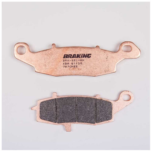 PLAQUETTES DE FREIN FRITTÉS TRAIL/TOURING CM55 BRAKING