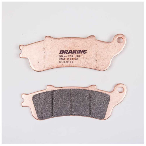 PLAQUETTES DE FREIN FRITTÉS TRAIL/TOURING CM55 BRAKING
